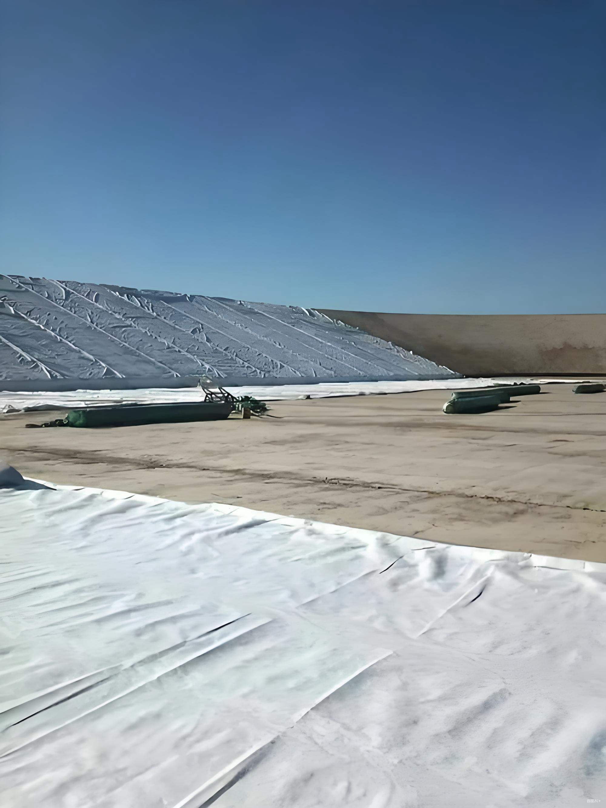 告別氣泡褶皺!復(fù)合土工膜鋪設(shè)避坑指南,接觸面積 100% 達(dá)成 告別氣泡褶皺!復(fù)合土工膜鋪設(shè)避坑指南,接觸面積 100% 達(dá)成